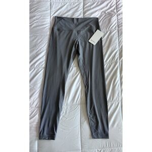 New Lululemon Align Ribbed High Rise Size 12 Pants 28" Leggings Belgian Blue NWT